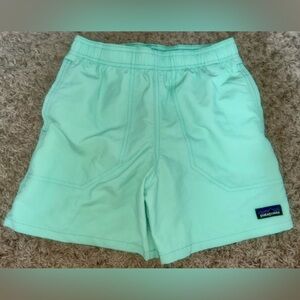 NWT Patagonia Boys Mint Green Baggie Shorts size M